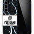 NBA Portland Trail Blazers Marble Galaxy Z Fold5 5G Skin